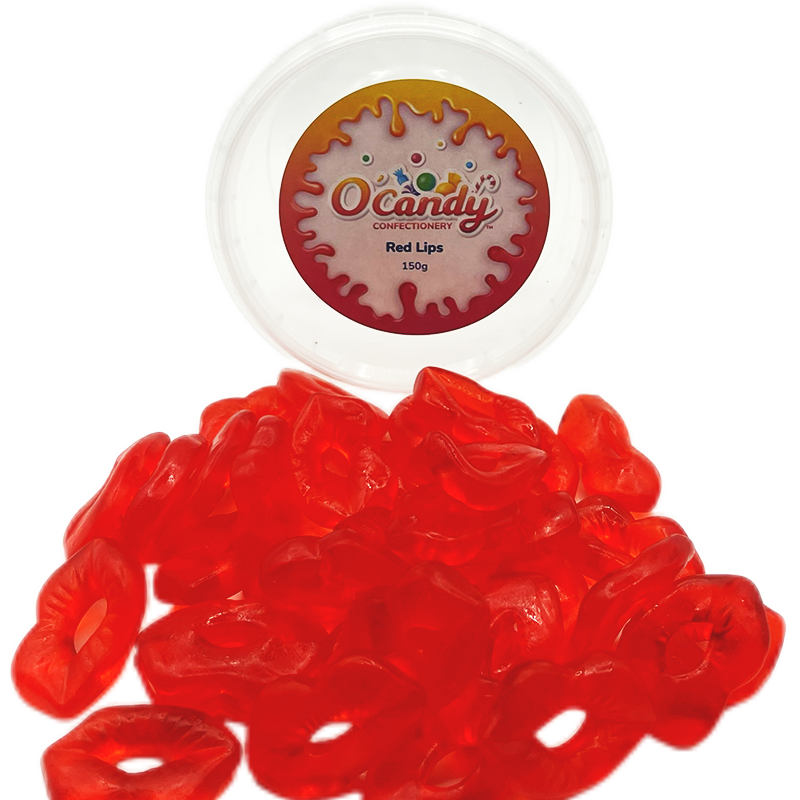 O'Candy Tub - Red Lips 150g