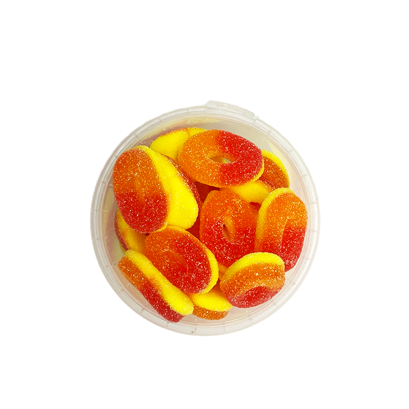 O'Candy Tub - Sour Peach Rings 150g