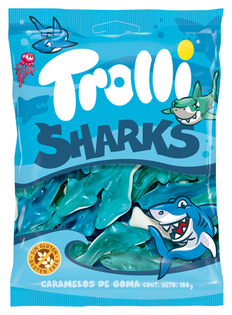 Trolli Sharks 12 x 100g