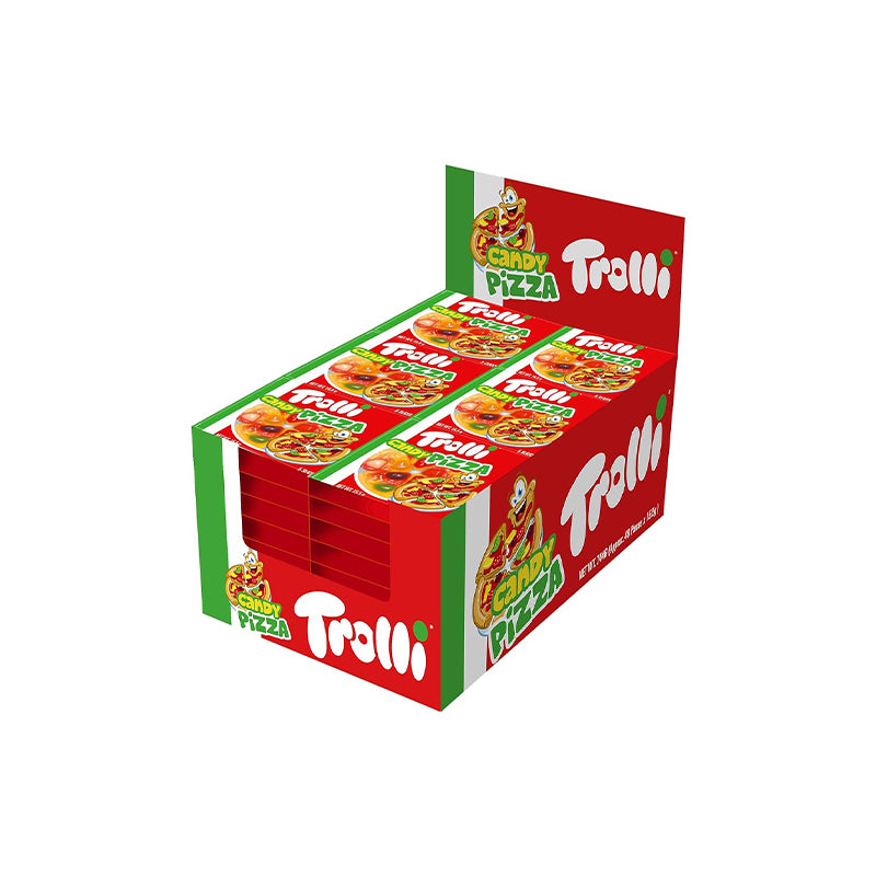 Trolli Pizza Display 5 slice 48 x 15.5g