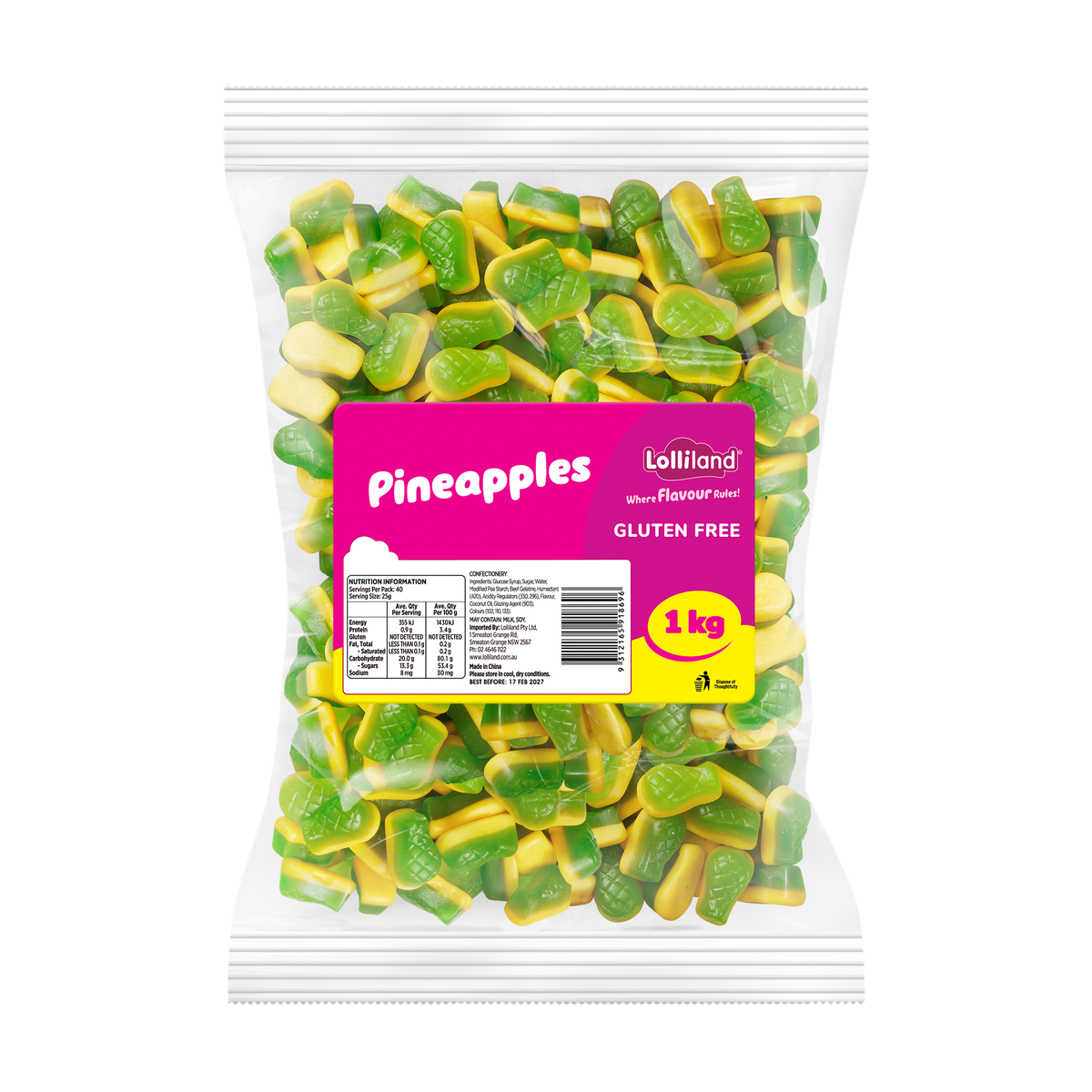 Pineapples 1 x 1kg