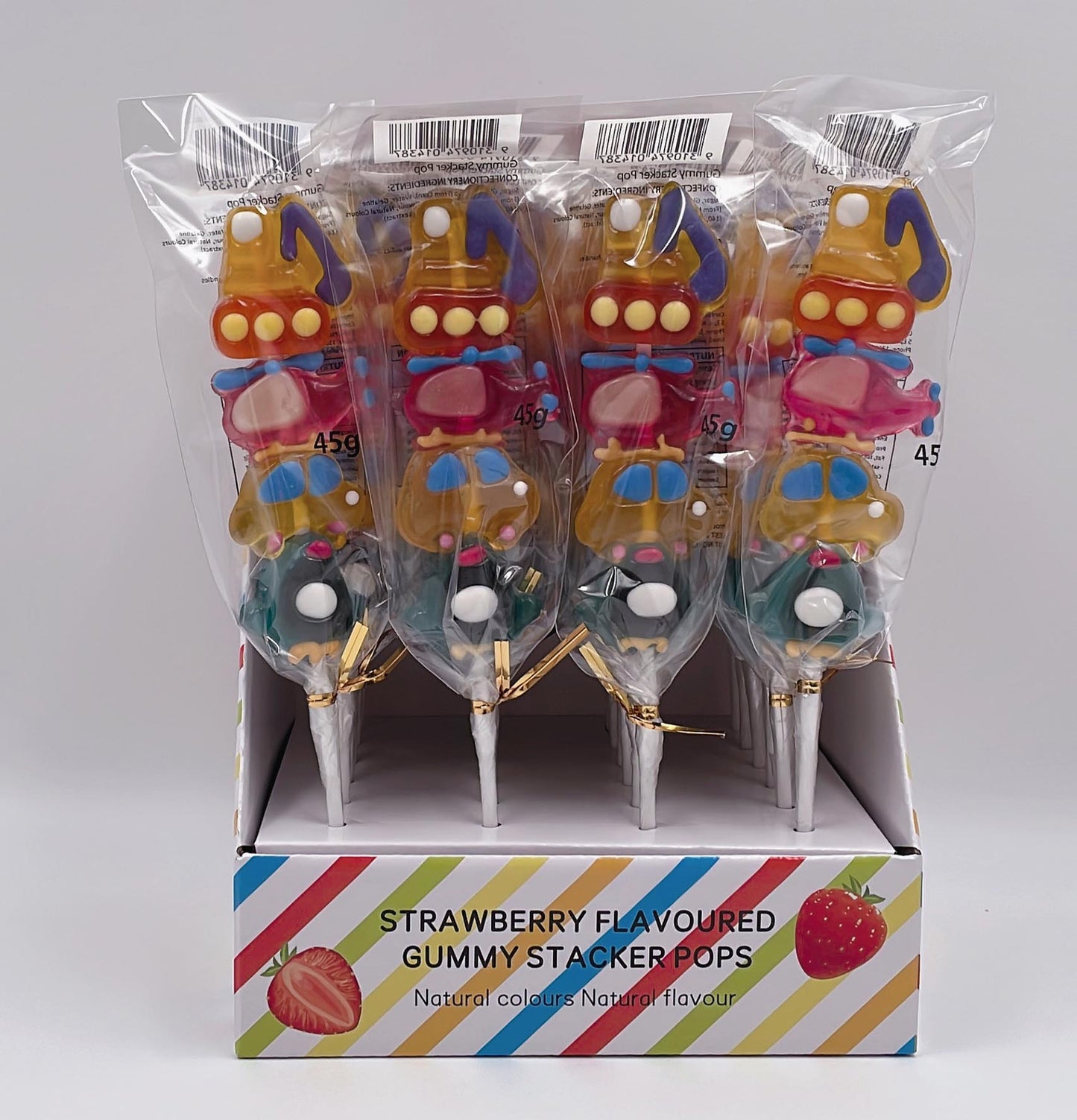 Gummy Stacker Pops 24 x 45g