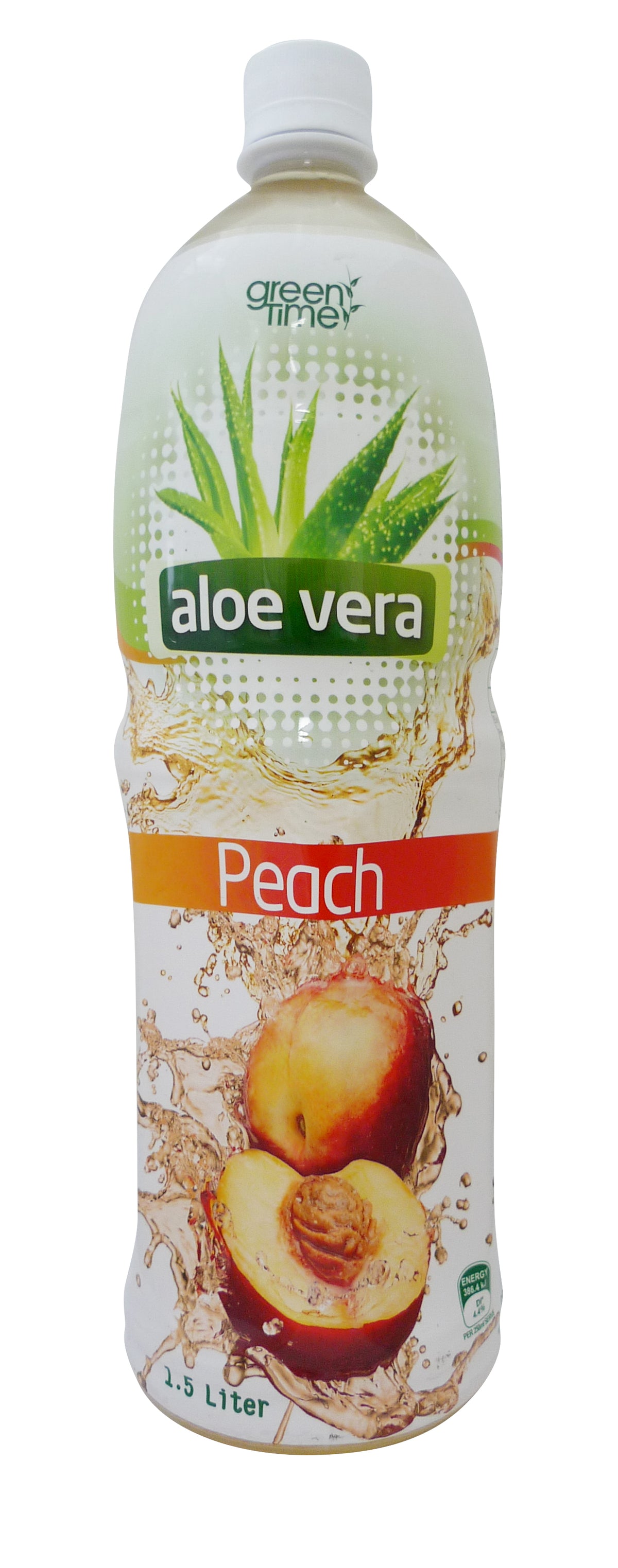 Green Time Aloe Vera Peach - 12 x 1.49L