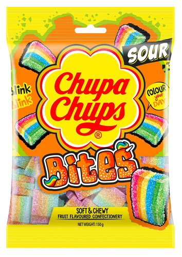 Chupa Chups Sour Bites 12 x 150g