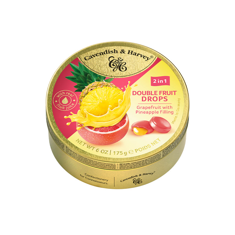 Cavendish & Harvey - Grapefruit with Pineapple Fill 10 x 175g