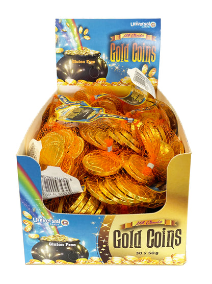 Milk Chocolate Coins 30 x 50g