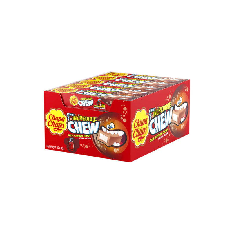Chupa Chups Incredible Chew Cola 20 x 45g