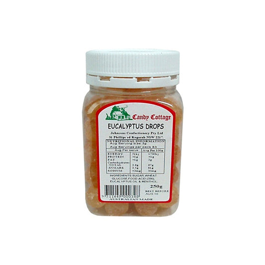 Candy Cottage Eucalyptus Drops 12 x 250g