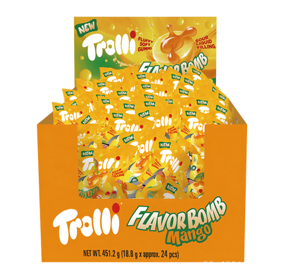 Trolli Mango Flavour Bomb 24 x 18.8g