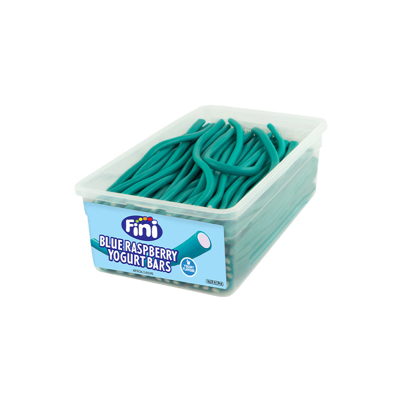 Fini Blue Raspberry Yogurt Bars Tub 150’s