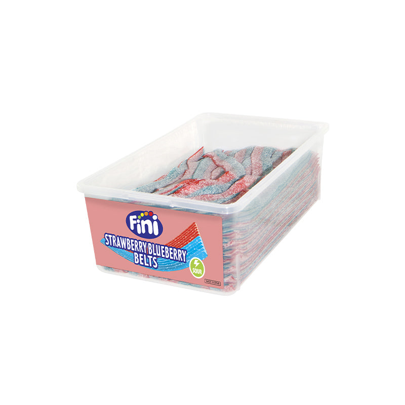 Fini Sour Strawberry Blueberry Belts Tub 150’s