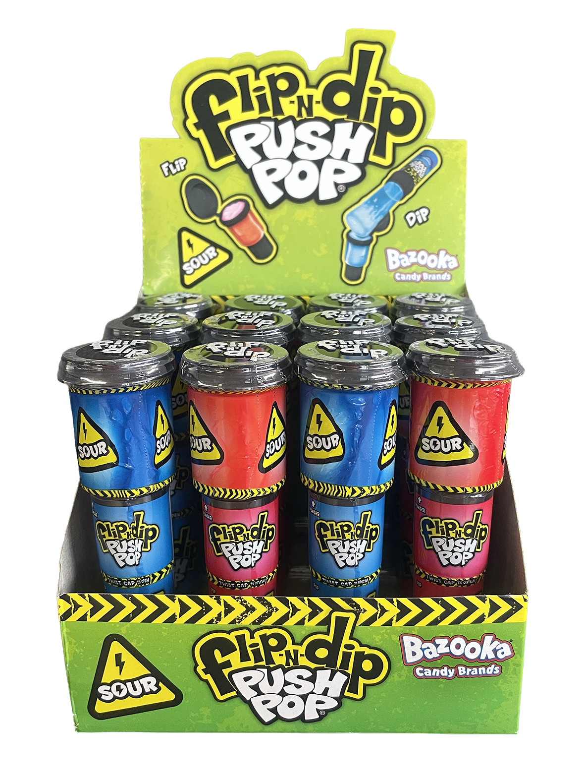 Push Pop Flip N Dip 12 x 25g