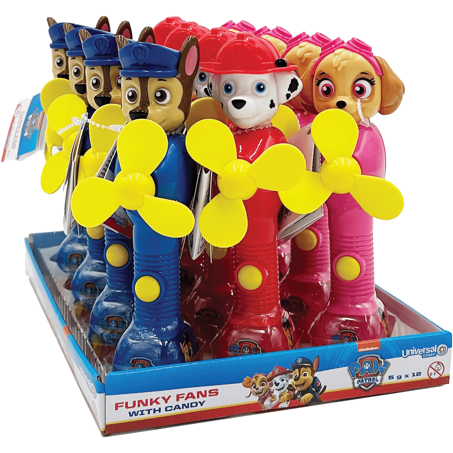 Funky Fan Paw Patrol 12 x 5g