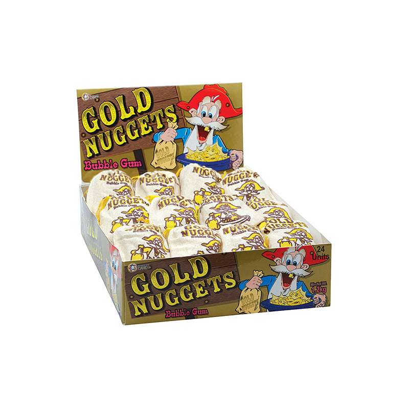 Gold Nugget Bubblegum 24 x 50g