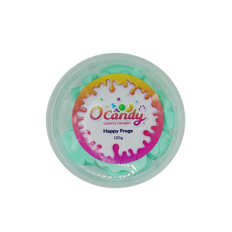 O'Candy Tub - Happy Frogs 150g