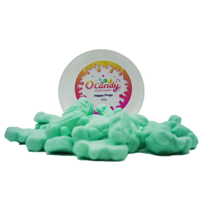 O'Candy Tub - Happy Frogs 150g