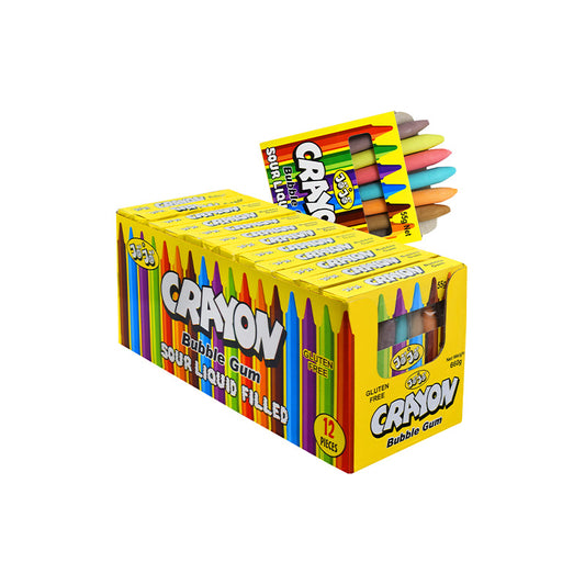 JOJO Crayon Bubble Gum 12 x 55g