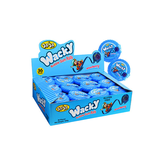 JOJO Wacky Tape Blueberry Gum 36 x 15g