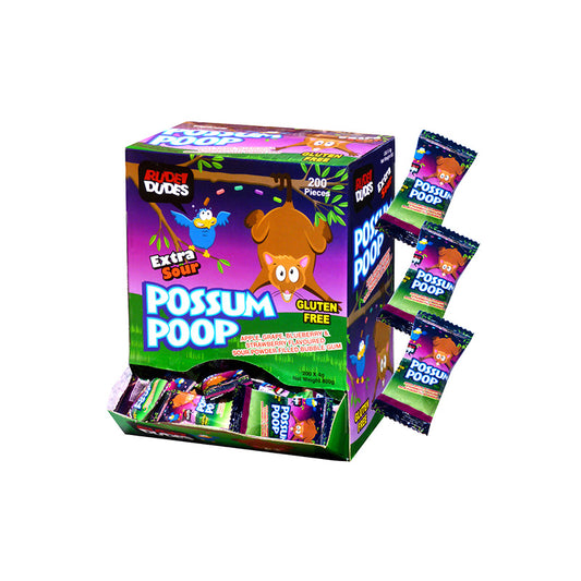 Rude Dudes Possum Poop Balls 200 x 5g