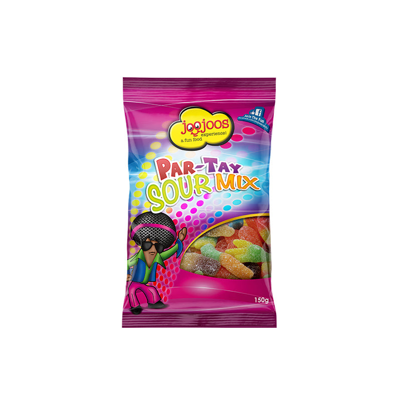 JooJoos Par-Tay Sour Mix 12 x 150g