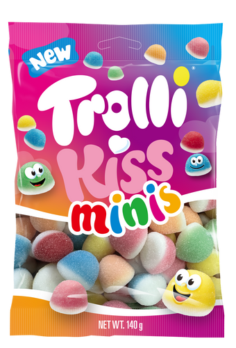 Trolli Kiss Minis 10 x 140g