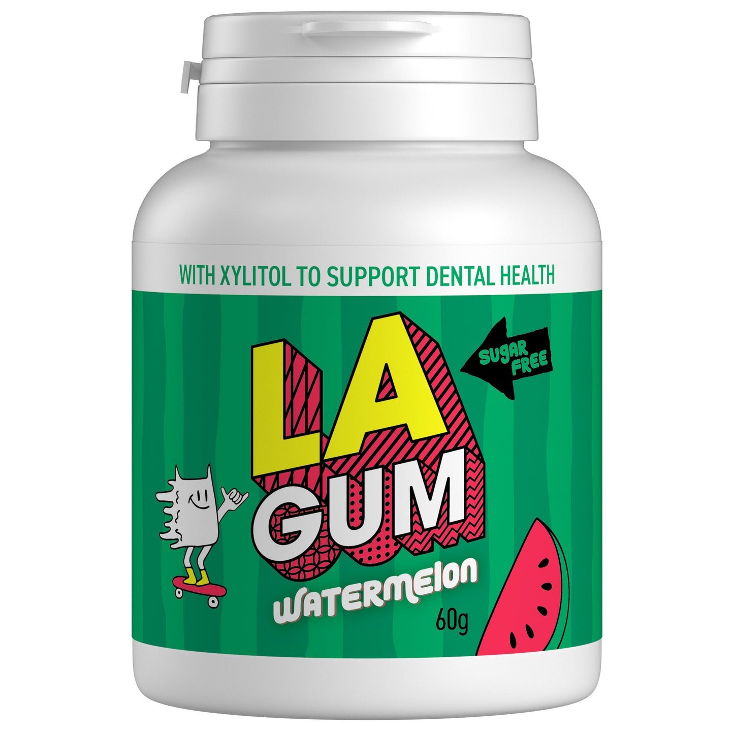 LA Gum Watermelon 6 x 60g