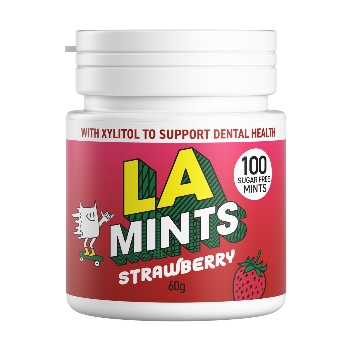 LA Mints Strawberry 6 x 60g