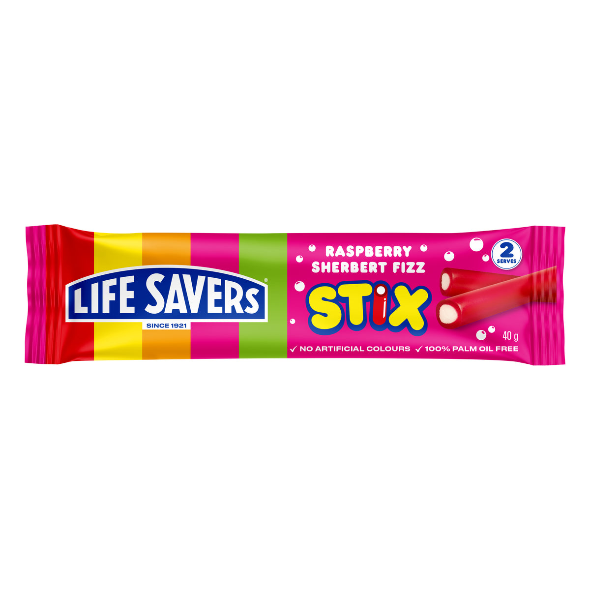 Life Savers Raspberry Sherbet Fizz Stix 24 x 40g
