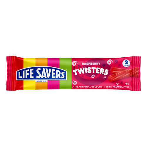 Life Savers Raspberry Twisters 24 x 40g
