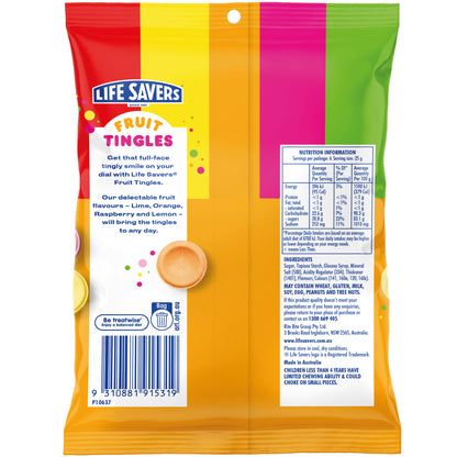Life Savers Fruit Tingles 12 x 150g