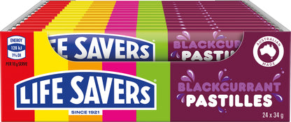 Life Savers Blackcurrant Pastilles 24 x 34g