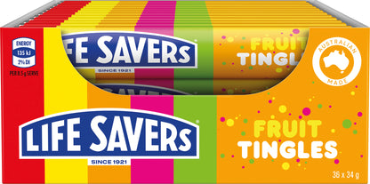 Life Savers Fruit Tingles 36 x 34g