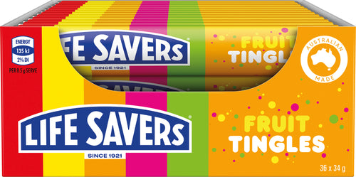 Life Savers Fruit Tingles 36 x 34g