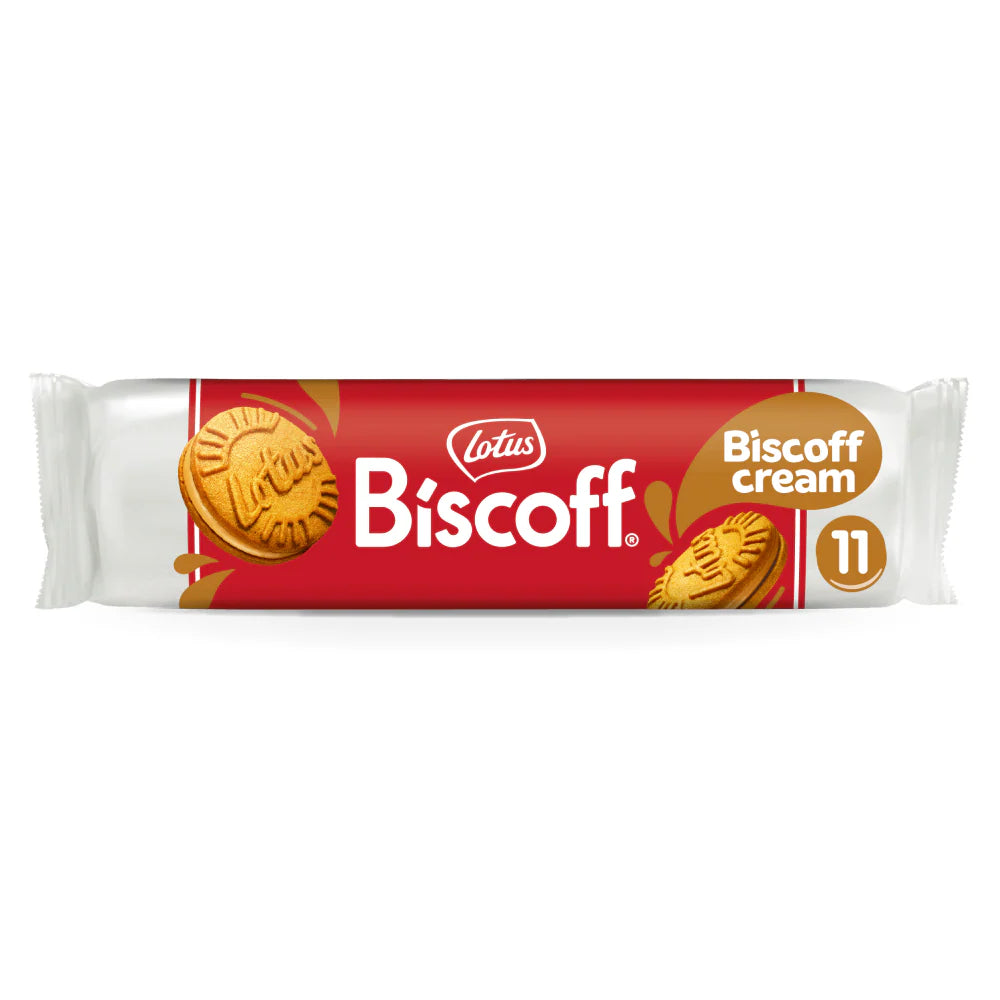 Lotus Biscoff Sandwich Biscuits - Biscoff Cream 12 x 110g