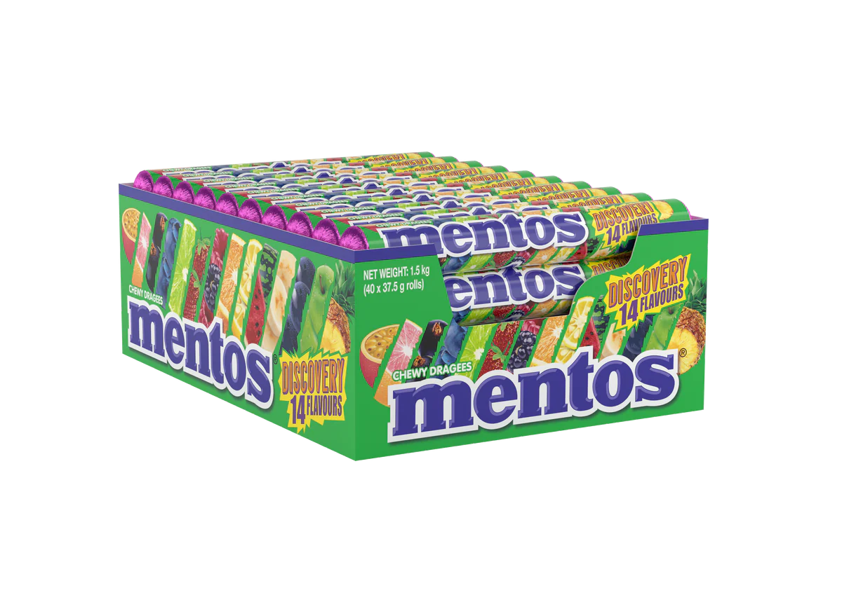 Mentos Discovery Roll, 40 x 37.5g