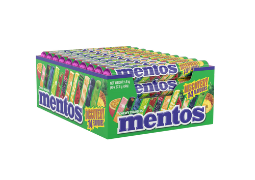 Mentos Discovery Roll, 40 x 37.5g