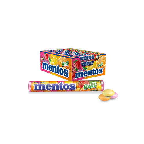 Mentos Fruit Roll, 40 x 37.5g