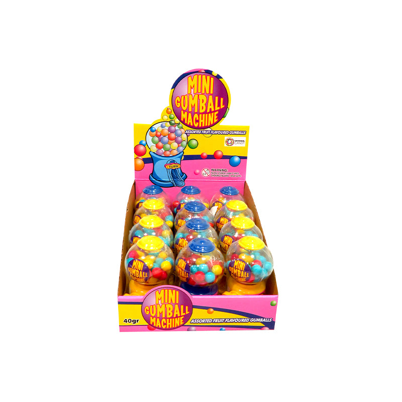 Mini Gumball Machine 12 x 40g