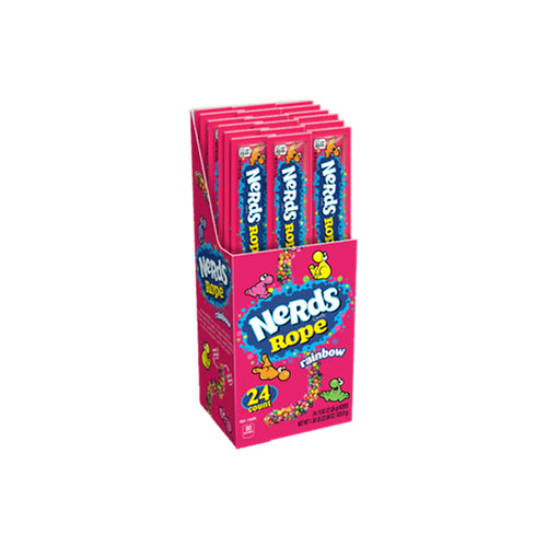 Nerds Rainbow Rope Candy 24 x 26g