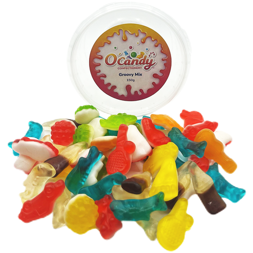 O'Candy Tub - Groovy Mix 150g