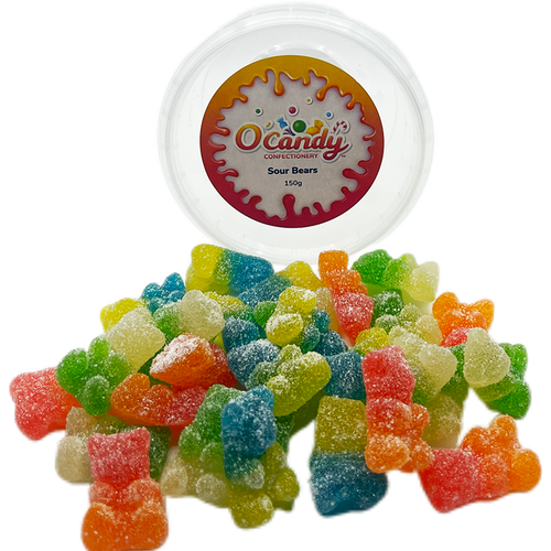 O'Candy Tub - Sour Bears 150g