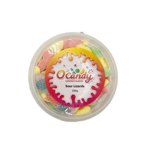 O'Candy Tub - Sour Lizards 150g