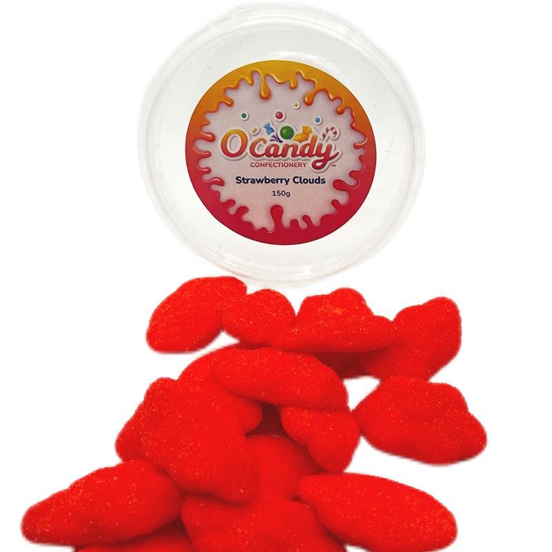 O'Candy Tub - Strawberry Clouds 150g