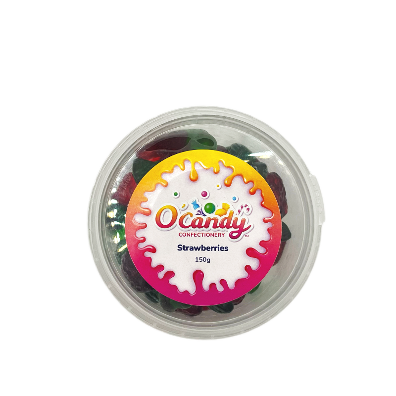 O'Candy Tub - Strawberries 150g