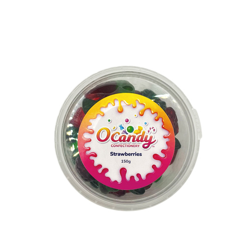 O'Candy Tub - Strawberries 150g