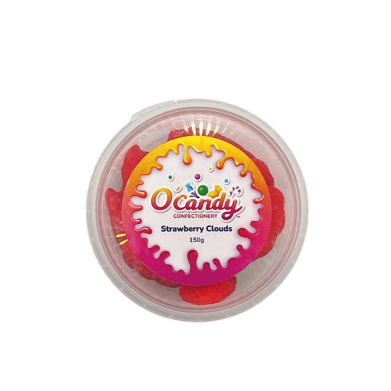O'Candy Tub - Strawberry Clouds 150g