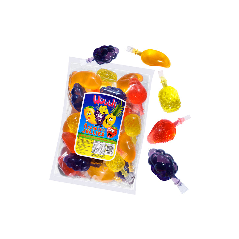 WOBBLI Jelly Ice Assorted Fruits 6 x 24 x 40g