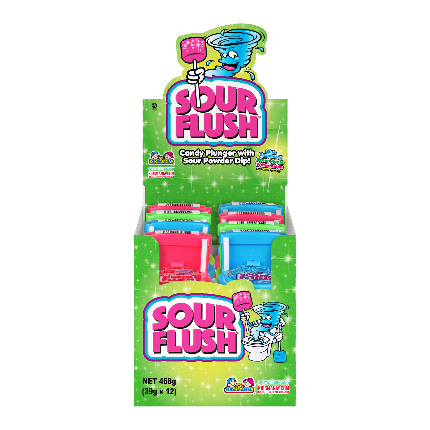 Sour Flush 12 x 39g