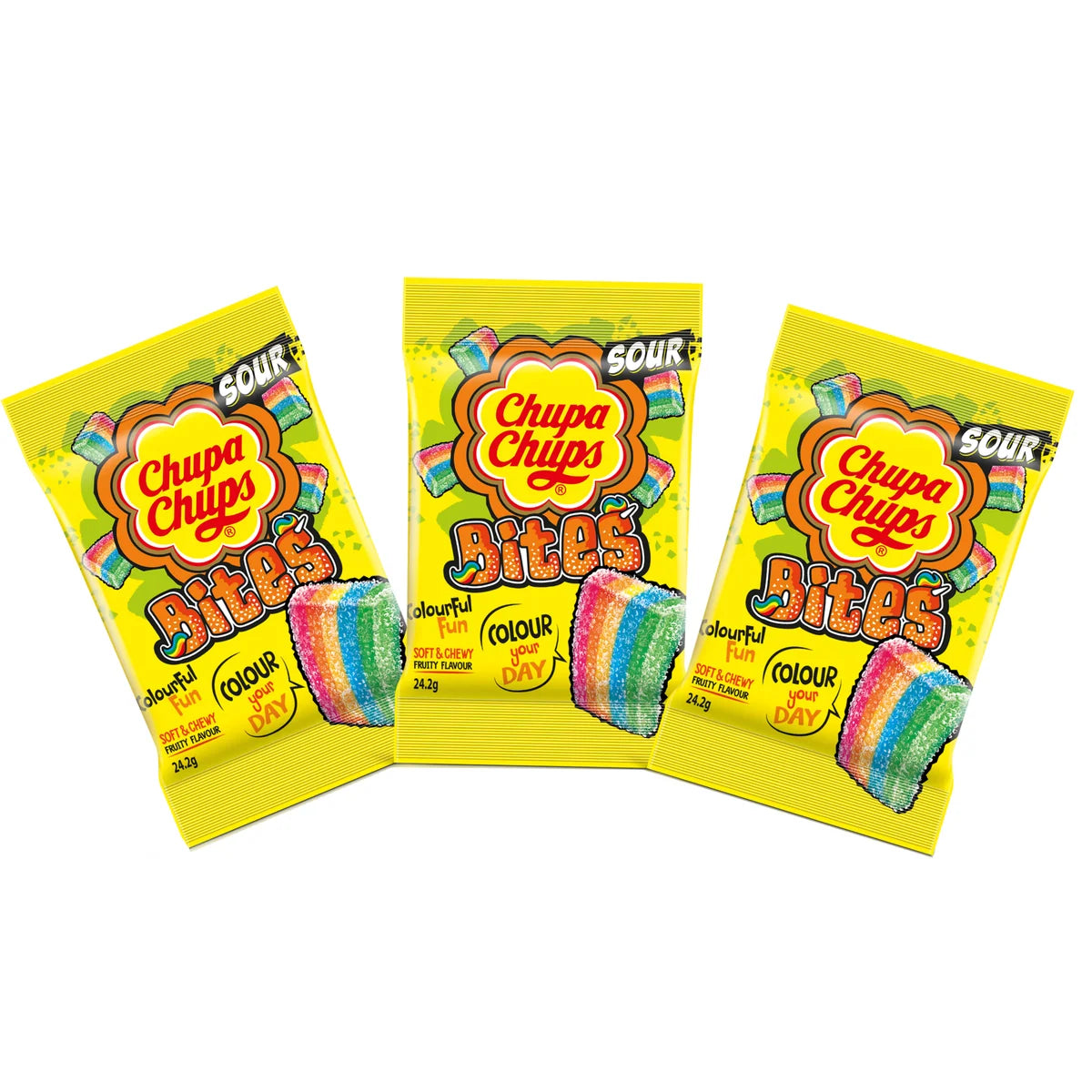 Chupa Chups Sour Bites 8 x 200g (Box)