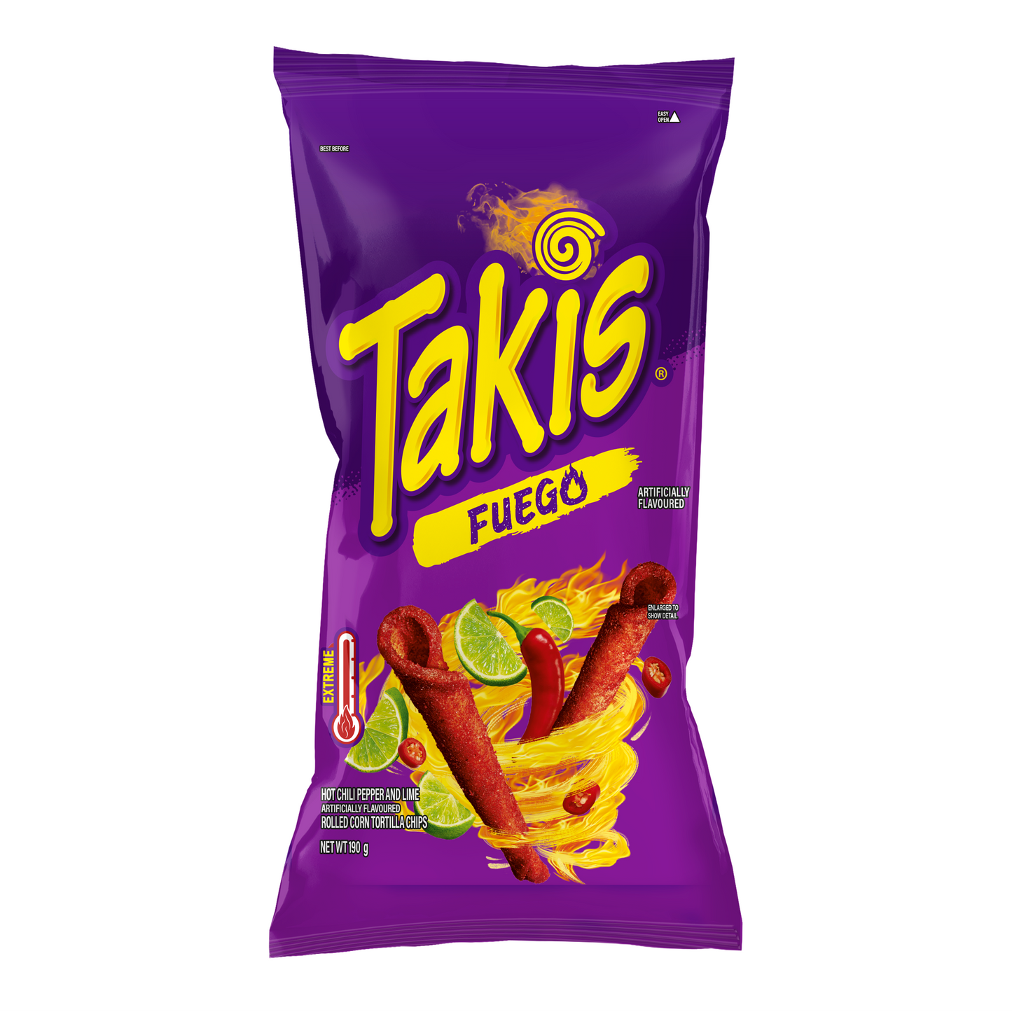 Takis Fuego Chips 12 x 190g